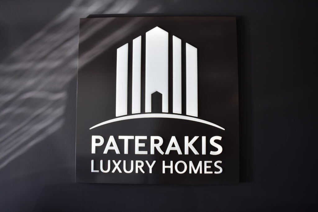 Paterakis Luxury Homes logo - Luxury real estate and construction in Kolymvari, Crete